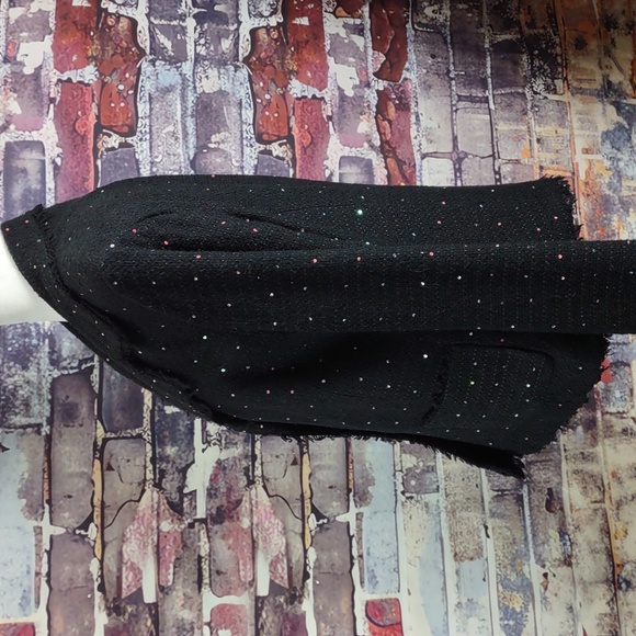 Silkland Nubby Raw Silk Jacket w/Sequin Accents - Picture 6 of 9